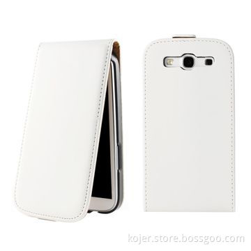 PU Leather Mobile Phone Cases with Plastic Shell Inside for Galaxy S3 (i9300)